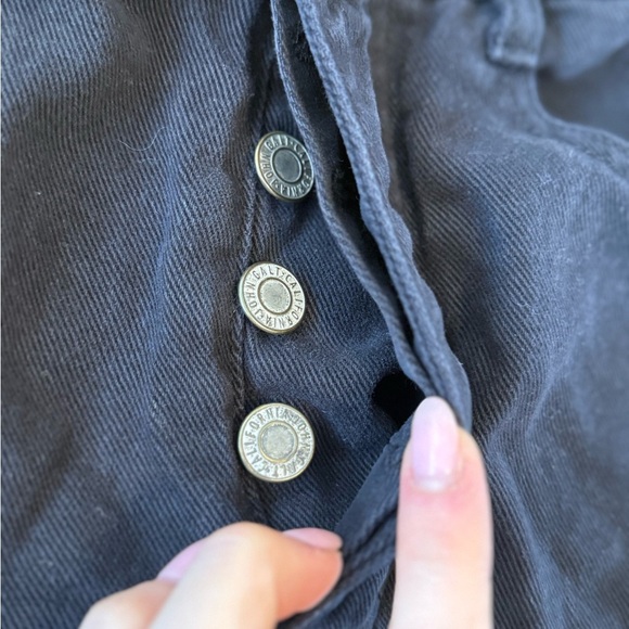 Brandy Melville Y2K Classic Black Denim Skirt - Picture 5 of 7